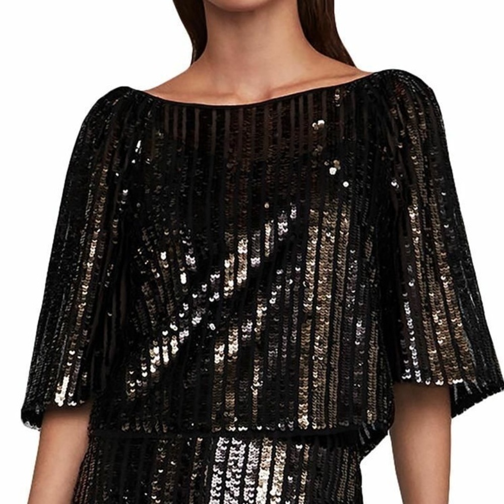 BCBG Sequin top